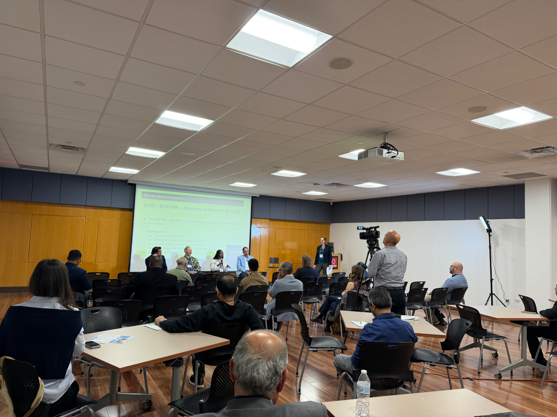 Panel discussion on AI for business